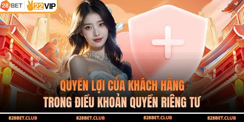 Quyền lợi của khách hàng trong điều khoản quyền riêng tư